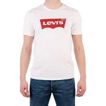 Levis Graphic Set-in Neck bílé, M