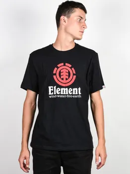 Pánské tričko Element Vertical Flint Black