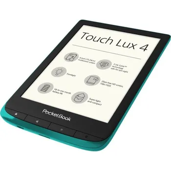 Čtečka elektronické knihy Pocketbook 627 Touch Lux 4 černá/zelená