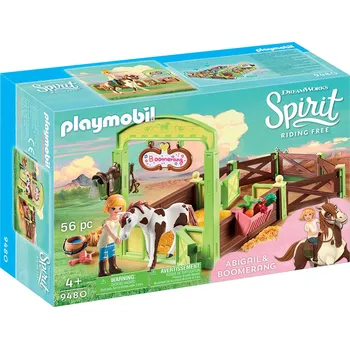 Stavebnice Playmobil Playmobil 9480 Koňský box Abigail & Boomerang