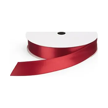Stuha Saténová stuha šířka 25mm, délka 45m, červená - Balení po 1 ks