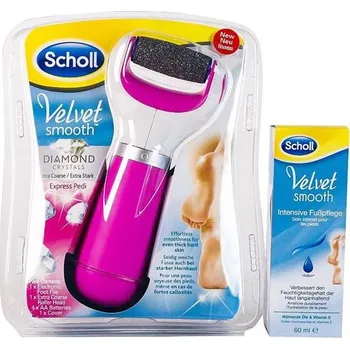 Pilník na patu Scholl Velvet Smooth + krém
