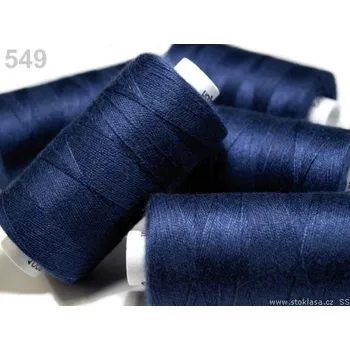 Nit Nitě riflové 200m 35x3 barva 549- tm. modrá