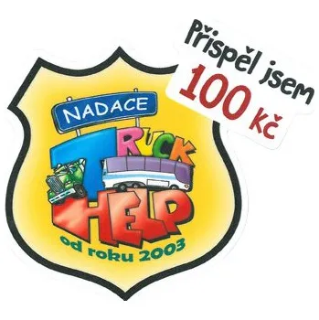 Samolepka Truck HELP 100