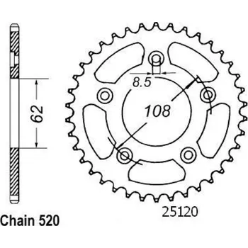 Auto-moto Sifam Rozeta pro Aprilia – Cagiva 25120CZ39