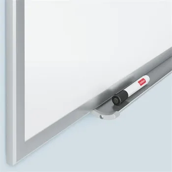 Smaltovaná magnetická bílá tabule, hliníkový rám, 90 x 120 cm