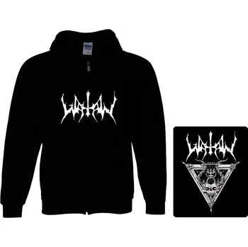 Pánská mikina mikina s kapucí a zipem Watain - Logo