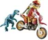 Stavebnice Playmobil Playmobil 9431 Motorka s velociraptorem