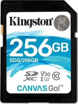 Paměťová karta Kingston Canvas Go SDXC 256 GB (SDG/256GB)