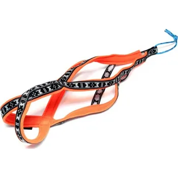 Postroj pro psa Manmat Postroj Run Long Reflexní oranžový Vel.: XXL