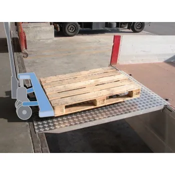 Plošinový vozík Přejezdová rampa MPL1000H max. nosnost 1300 kg