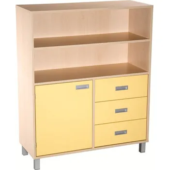 Komoda Skříňka kombinovaná se zásuvkami a dvířky