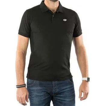 Pánské tričko DJI Polo-Shirt černé