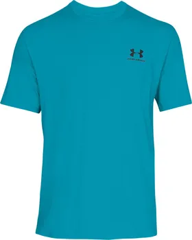 Pánské tričko Under Armour Sportstyle Left Chest SS modré