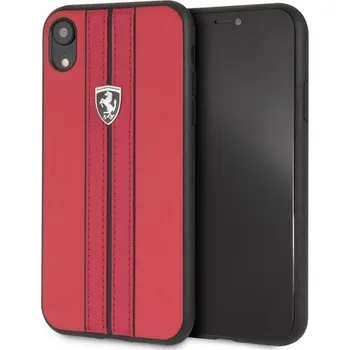 Pouzdro na mobilní telefon Ferrari Off Track Hard case iPhone XR červené
