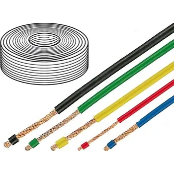elektrický kabel HELUKABEL Kabel LifY licna Cu 0,14mm2 PVC oranžová