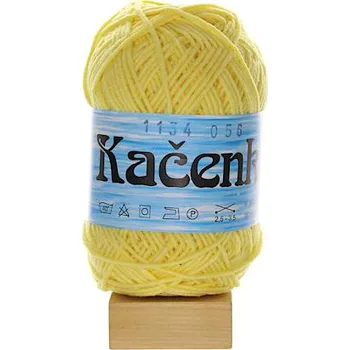 Příze Niťárna Česká Třebová Kačenka středně žlutá 1134