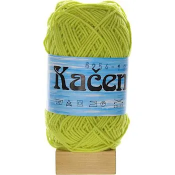 Příze Niťárna Česká Třebová Kačenka žlutozelená 6254