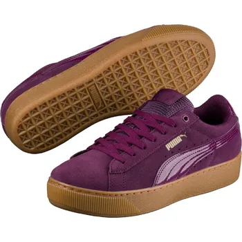 PUMA Vikky Platform Dark Purple Zbozi.cz