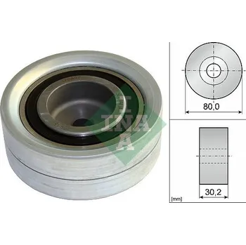 Vratná/vodicí kladka, ozubený řemen INA 532 0582 10