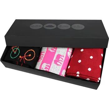 Pánská móda WEBOX barevné ponožky v krabičce Lonka - mix 06 39-42