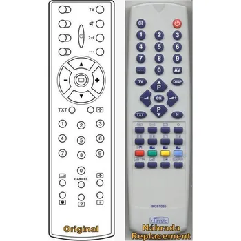 General Tesla SF5 - náhradní dálkový ovladač