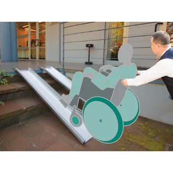 Nakládací rampa pro vozidlo Hliníkové nájezdy M050/15 max. nosnost 1500 kg