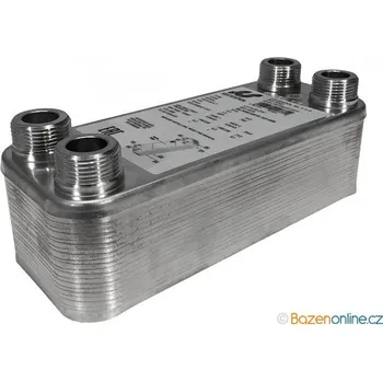 Ohřev bazénu Deskový výměník Secespol OVBD 33 - 33kW