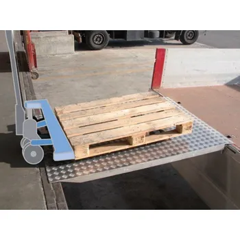 Plošinový vozík Přejezdová rampa MPL0750L max. nosnost 610 kg