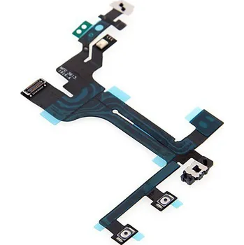 Flex kabel s mikrospínači POWER, VOLUME, přepínač MUTE pro Apple iPhone 5C - kvalita A+