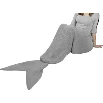 deka Deka mořská panna XXL 225 cm - šedá