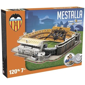 Puzzle Nanostad Spain Mestalla Valencia 120 kusů