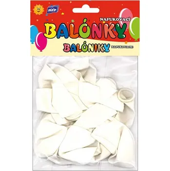 Balónek MFP Standard 12 ks 30 cm bílý
