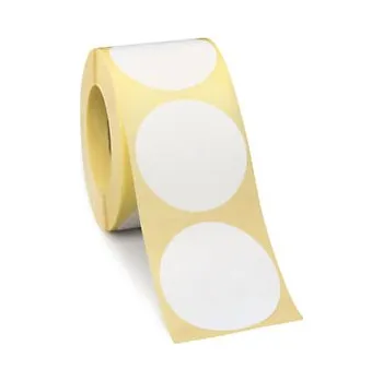 Speciální papír Samolepicí, značkovací kolečka Ø 50mm, bílá, 500ks na roli - Balení po 1 ks