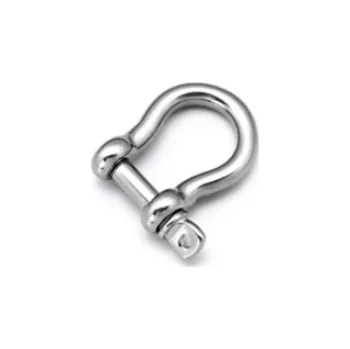 Třmen řetězový - Omega typ, 4mm. nosnost 60 kg, nerez A4.