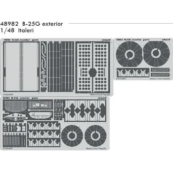 Plastikový model Eduard 1/48 B-25G exterior (ITALERI)