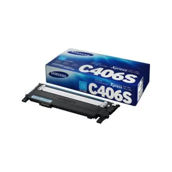 Samsung CLT-C406S, Toner HP, cyan (ST984A)