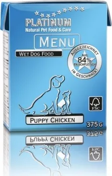 Krmivo pro psa Platinum Natural Menu Puppy kuře 375 g