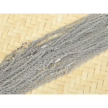 Řetízek Stříbro řetízek Lambada 42cm Ag 925/1000 (cca 1.6g) rhodiovaný