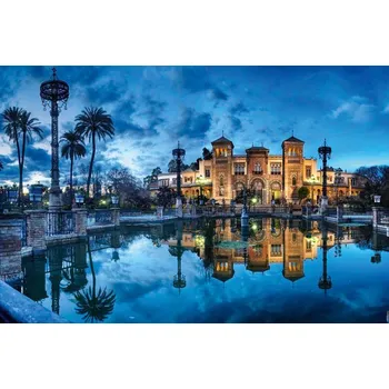 Puzzle Schmidt Mudejar Pavilion, Sevilla  1500 dílků
