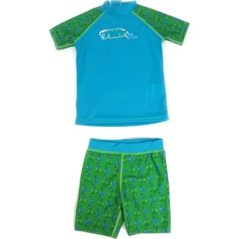 Kojenecká souprava Plážový UV komplet TWF modrozelený, Velikosti K04