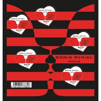 Poštovní známka Post France (2018) MiNr. 6939 ** - Francie - PL - Valentýnský den (I) - 50 let módní dům "Sonia Rykiel"