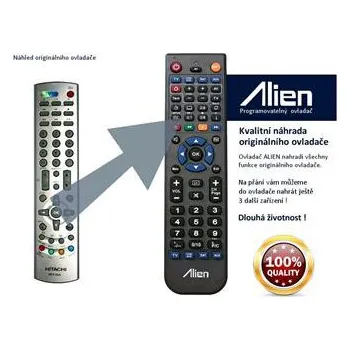 Dálkový ovladač Dálkový ovladač ALIEN Hitachi RCT-1522