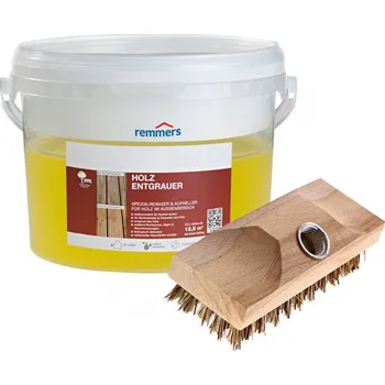 Olej na dřevo Odstranovač šedi dřeva (set)