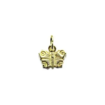 Přívěsek Zlatý přívěsek motýlek, žluté zlato - P 457 (Zlatý motýl)