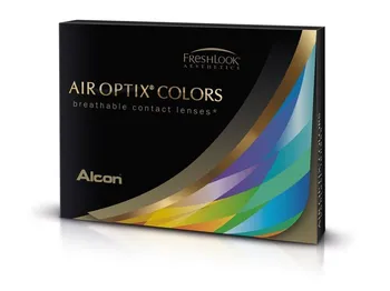 Kontaktní čočky Air Optix Colors True Sapphire dioptrické (2 čočky) 