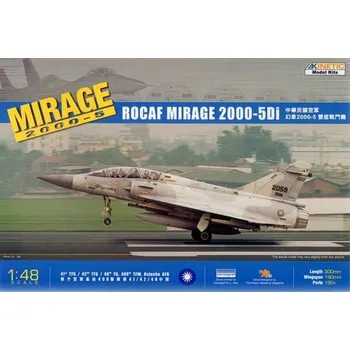 Plastikový model Kinetic 1/48 Mirage 2000-5Di ROCAF (Taiwan)