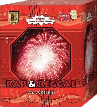 Zábavní pyrotechnika PyroMoravia Rap & Reggae baterie 25 ran
