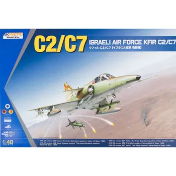 Plastikový model Kinetic 1/48 KFIR C2/C7 Israeli Air Force