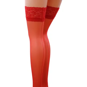 Dámské erotické punčochy Passion ST022 Stockings 17 Den Roso Velikost 3-4
